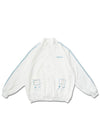 Game Over White Jersey Oversized Jacket