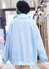 Love Potion Blood Pack Jersey Pastel Blue Oversized Jacket