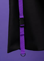 Uzurai Cyberpunk Tech Kimono Black Purple Jacket