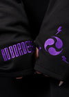 Uzurai Cyberpunk Tech Black Purple Arm Warmer