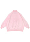 Game Over Pastel Pink Jersey Oversized Jacket