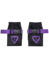 Error Code Cyberpunk Tech Black Purple Arm Warmer