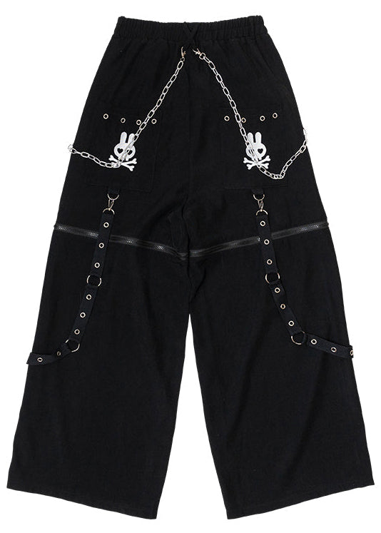 Bunny Dolls Punky Bunny Usamimi Black Cargo Pants