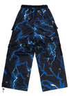 Cyber Octopus Black Cargo Pants