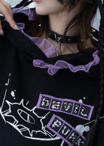 Baby Punk Devil Punk Oversized Hoodie