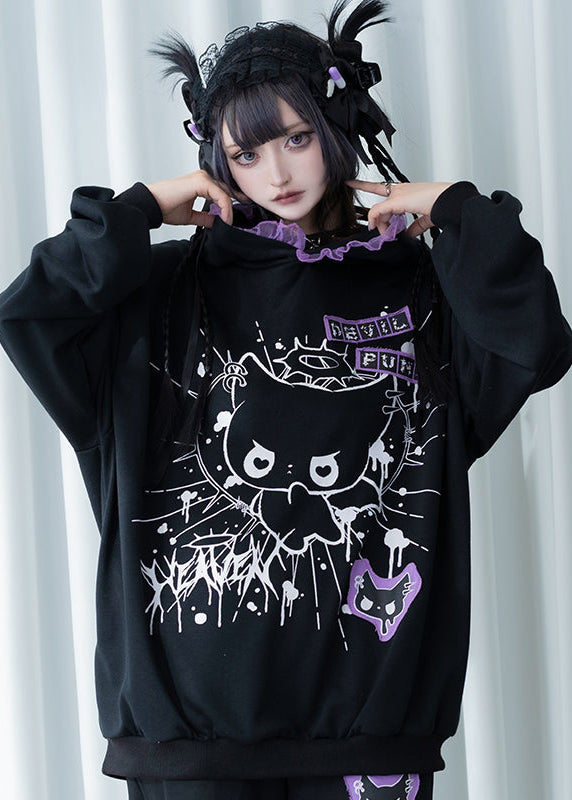 Baby Punk Devil Punk Oversized Hoodie