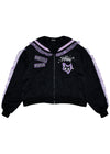 Baby Punk Devil Punk Sailor Zip Up Jacket