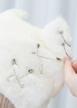 Baby Punk Angel Punk Cat Ear Faux Fur Hat