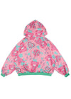 Gloomy Bear x Sophie Powers Candy Oversized Zip Up Hoodie