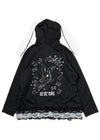 Alice Gothic Rabbit Ears Zip Up Hoodie (Big Version)
