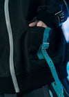 Hatsune Miku Forever Black Mint Frill Oversized Jacket