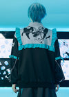 Hatsune Miku Forever Black Mint Frill Oversized Jacket