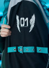 Hatsune Miku Forever Black Mint Frill Oversized Jacket