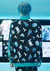 Hatsune Miku Forever Black Mint Jersey Oversized Jacket