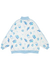 Hatsune Miku Forever White Blue Jersey Oversized Jacket