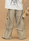 Gedraji Cryptid Corpse Beige Cargo Pants