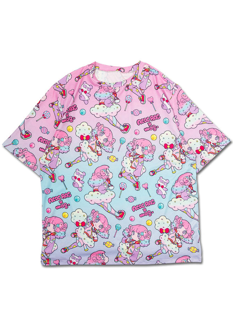 MOG Graduation Fuwa-Chan AOP Oversized Tee