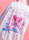 Peach Punch Idol Tenshi Jersey Zip Jacket