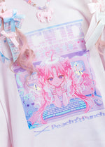 Peach Punch Idol Tenshi Long Sleeves Tee