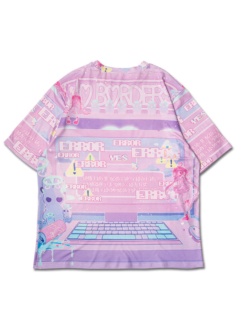 Peach Punch Idol Tenshi Oversized Tee