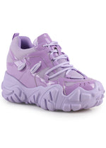 PERSIMMON 01 Purple Pulse Lilac Platform Sneakers