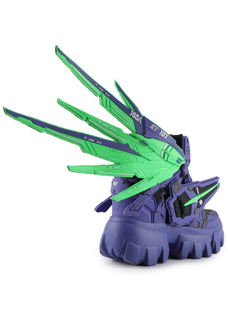 SOURSOP 04 S4 Goblin Purple Platform Sneakers