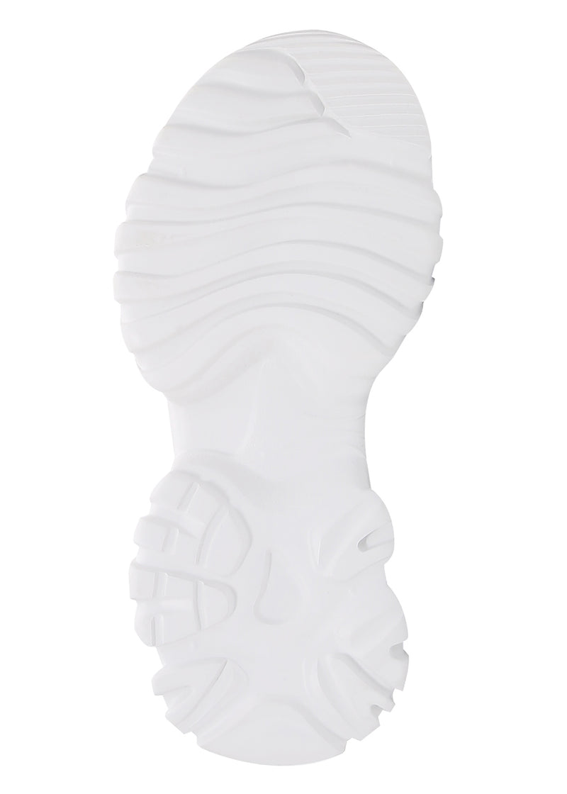 HANNA Cyber Pulse White Platform Sneakers