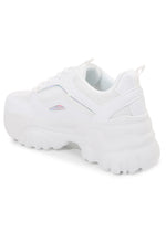 HANNA Cyber Pulse White Platform Sneakers