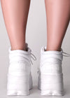 MACY 01 Cloudwalkers White Platform Sneakers