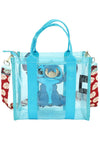 Disney Stitch Vinyl Glitter Mini Tote Bag