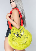 Dr Seuss The Grinch Plush Large Tote Bag