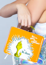 Dr Seuss The Santa Grinch Tin Tote 6PC Sock Gift Set