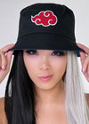 Naruto Akatsuki Cloud Reversible Bucket Hat