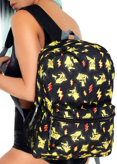 Pokemon Pikachu Electric AOP Backpack