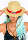 One Piece Luffy Cosplay Straw Bucket Hat