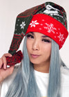 Peanuts Snoopy Christmas Jacquard Santa Hat