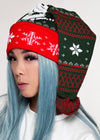 Peanuts Snoopy Christmas Jacquard Santa Hat