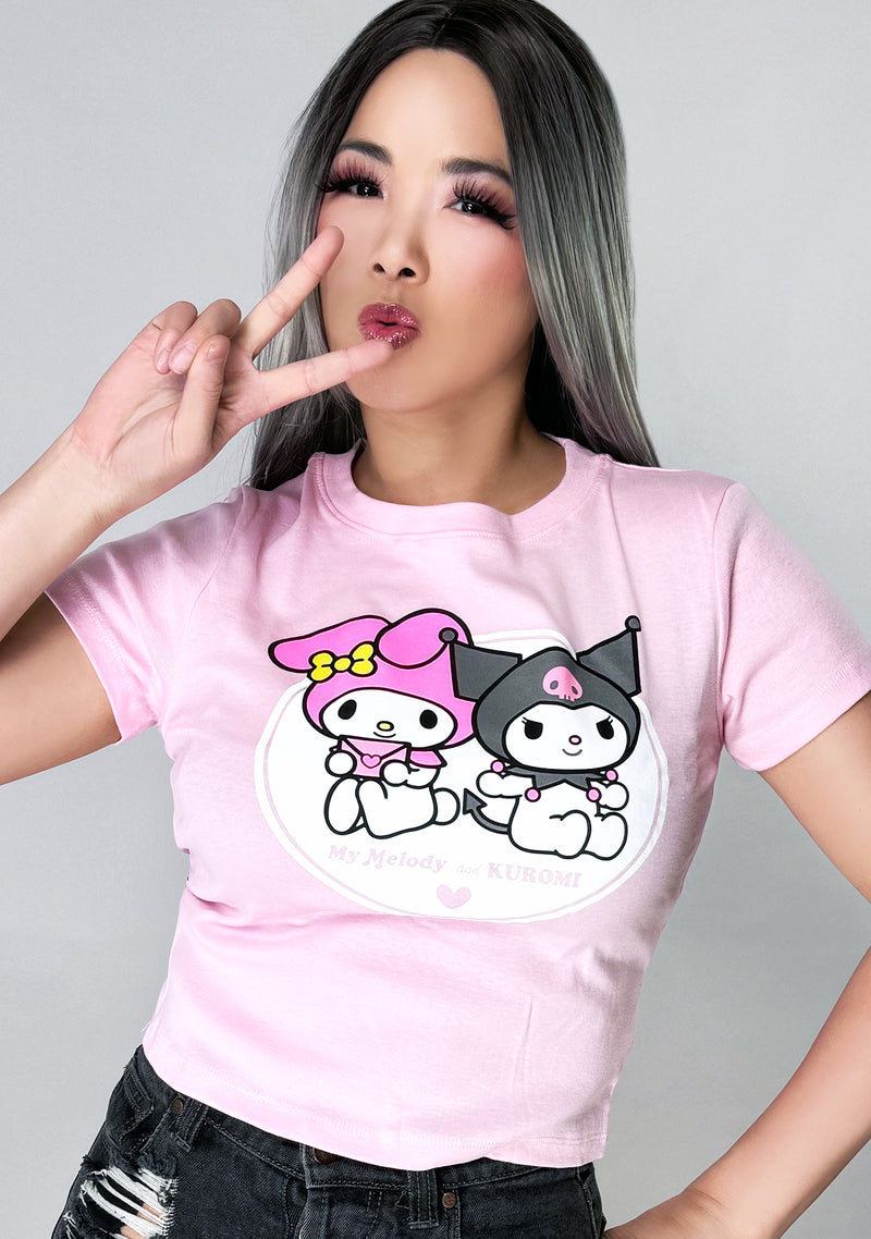 Sanrio My Melody & Kuromi BFF Tee