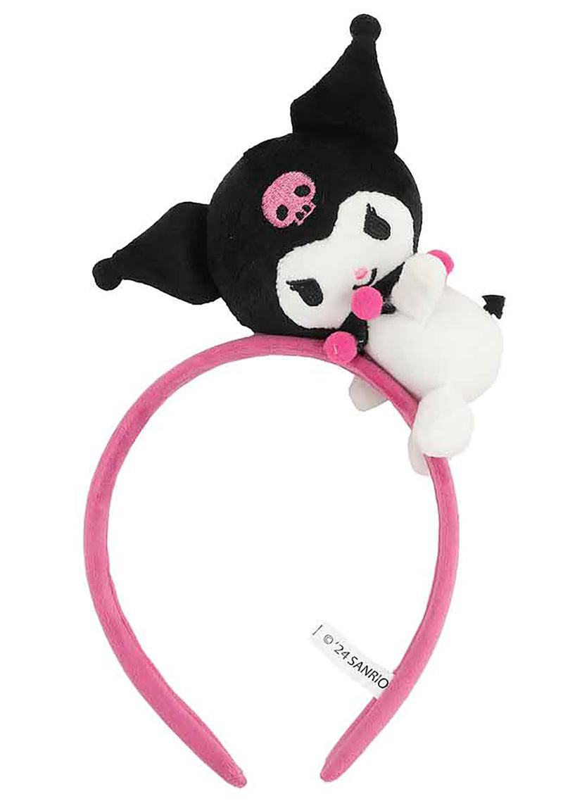 Sanrio Kuromi 3D Plush Cosplay Headband