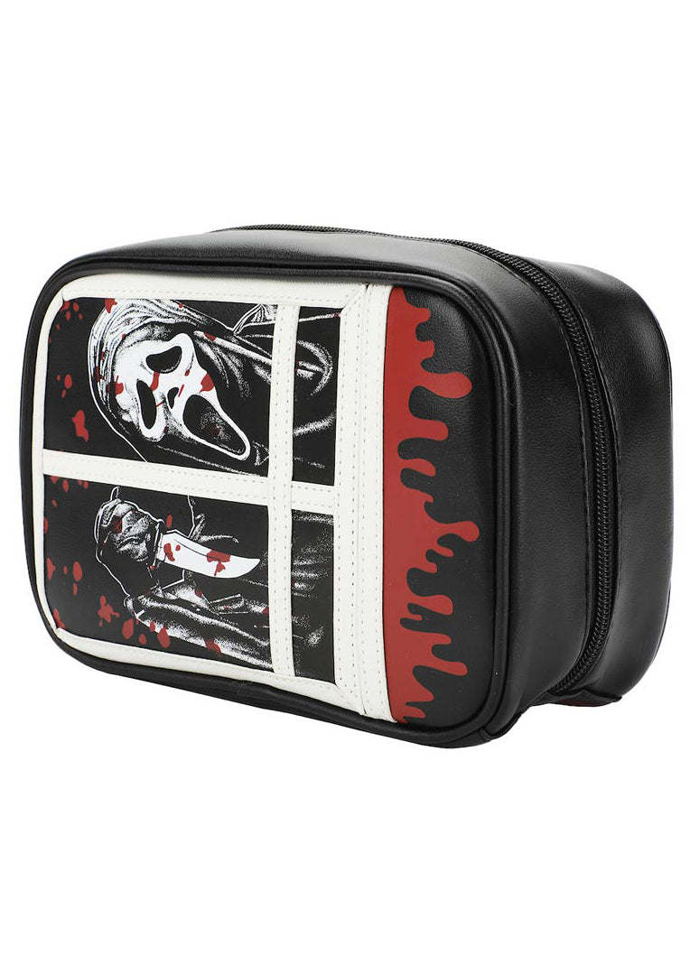 Scream Ghostface Window Travel Cosmetic Bag