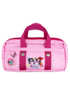 Cartoon Network Powerpuff Girls Pink Nylon Duffle Cosmetic Bag