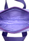 Cartoon Network Powerpuff Girls Purple Nylon Duffle Cosmetic Bag