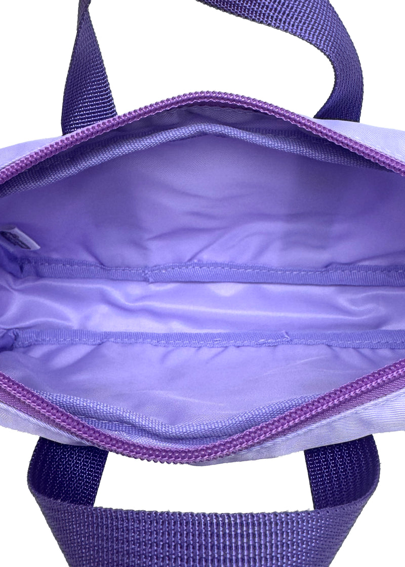 Cartoon Network Powerpuff Girls Purple Nylon Duffle Cosmetic Bag