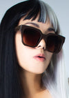 Ariana Sunglasses in Truffle/Brown