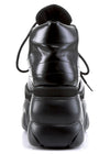 BOXER 01 Cyberpunk Unisex Black Platform Sneakers