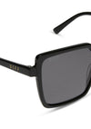 Esme Polarized Sunglasses in Black/Grey