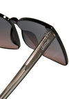 Glendale Sunglasses in Crystal Cool Grey Orchid Gradient