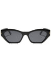 Sawtelle Polarized Sunglasses in Black Grey