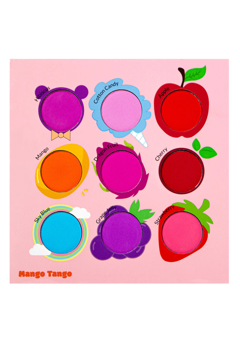 JUICY NINE 9 Colors Eyeshadow Palette -02 Mango Tango