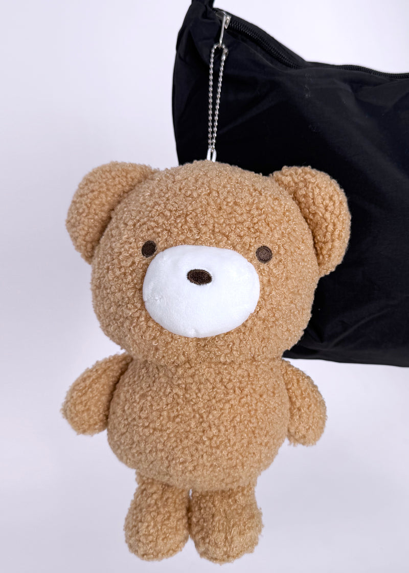 Mr. Teddy Bear Plush Mascot Keychain